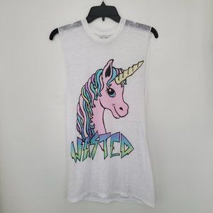 Jac Vanek Unicorn Muscle Tank